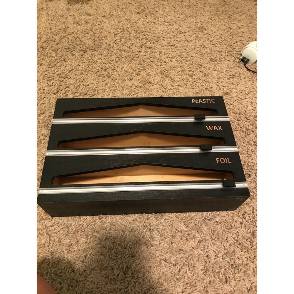 Plastic wax foil organizer